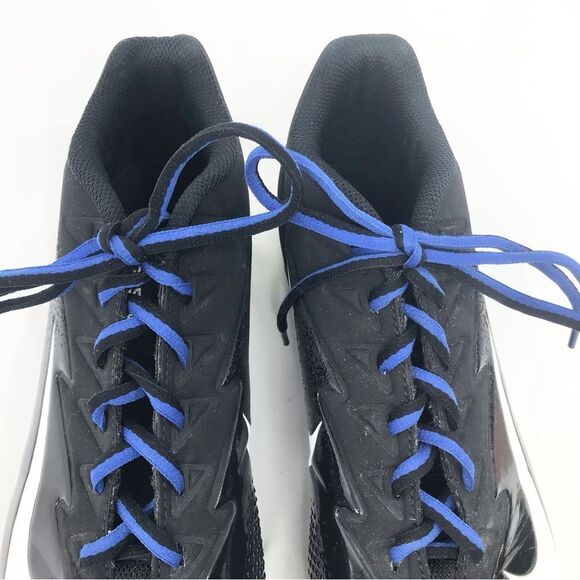 Nike Vapor Fast flex Black White Baseball Cleat Sneaker Shoes - Picture 5 of 12